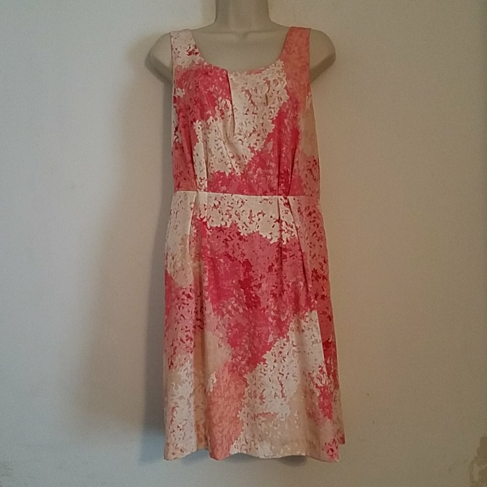 Watercolor Floral Print Dress (NWOT)
